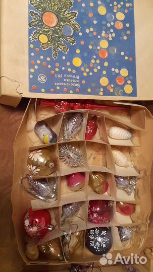 Советские елочные игрушки