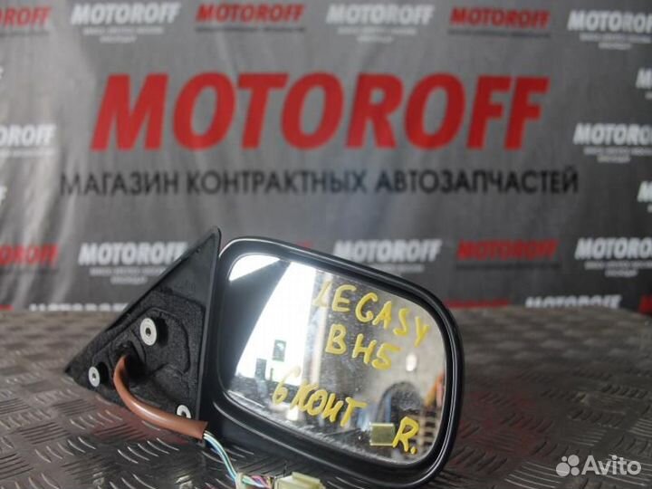 Зеркало правое Субару Легаси BH5/BE5 А835