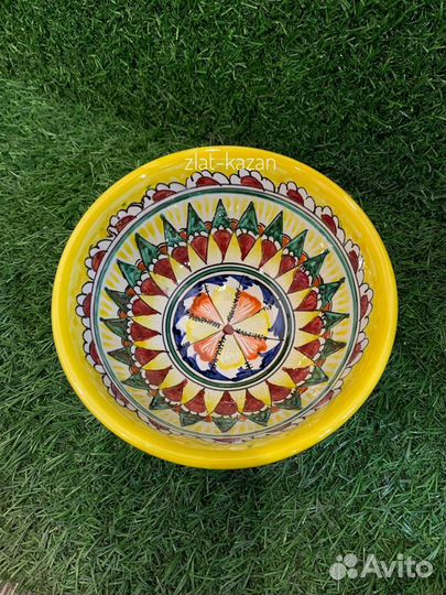 Коса средняя «Риштан желтый»