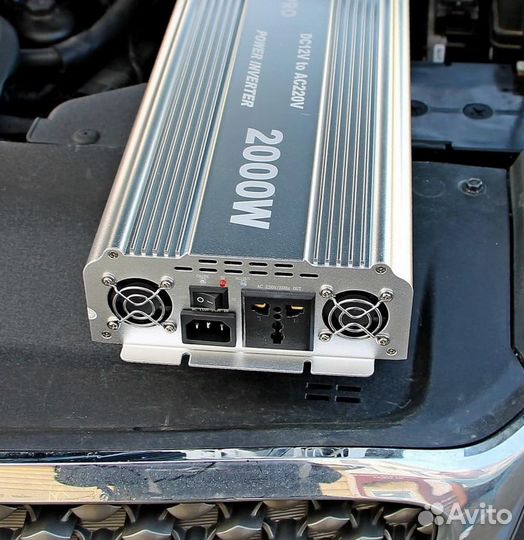 Инвертор 2000 Вт 12*220 ибп котла преобразователь