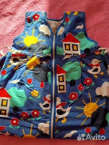 Летний комбинезон - мешок для младенца