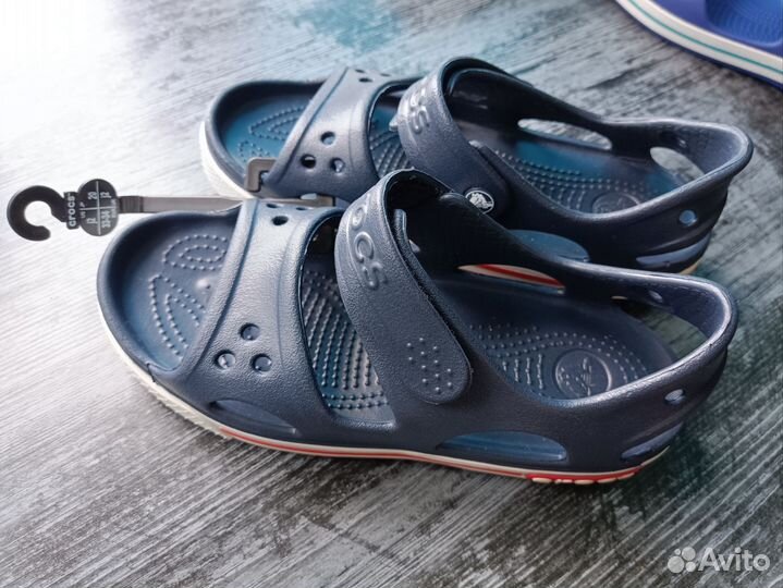 Новые сандалии Crocs j1, j2