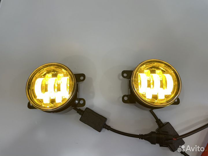 Противотуманки двухрежимные 70w