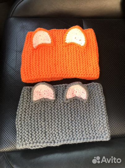 Новая повязка на голову кошечка, лисичка