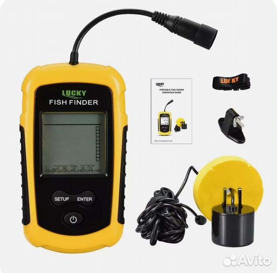 Эхолот Lucky Fish Finder FF1108-1, новый