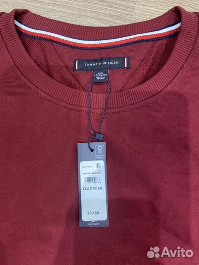 Свитшот мужской tommy hilfiger новый