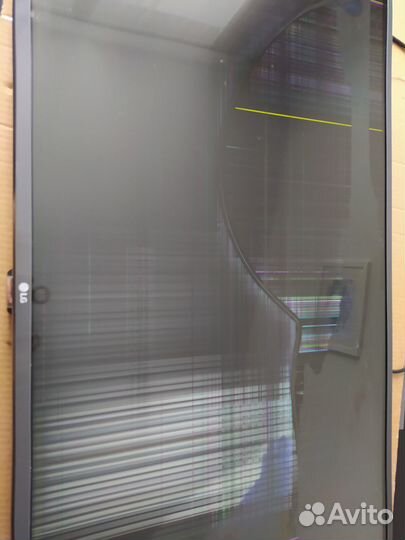 Битый телевизор LG 43LF570V по запчастям