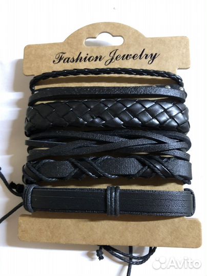 Кожаный браслет