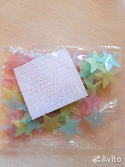 Звезды светящиеся на потолке, 100 шт