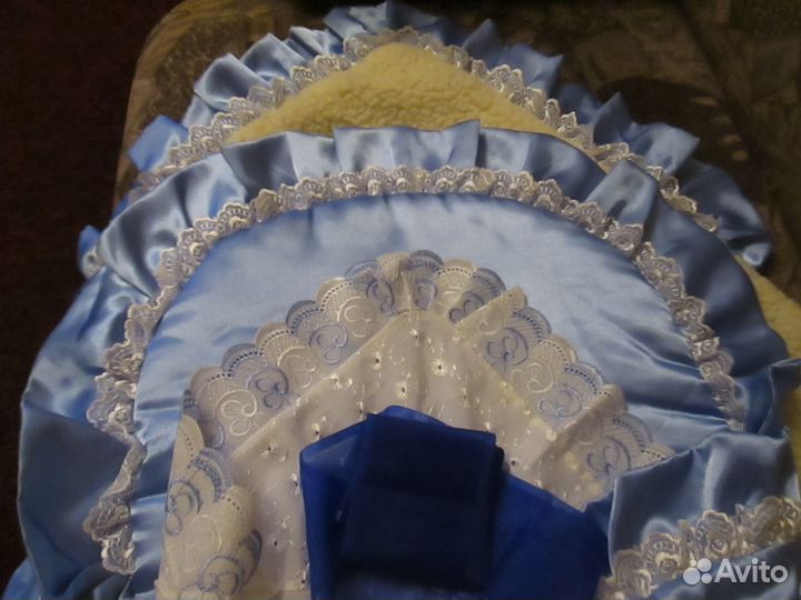 Комплект для выписки зимний, меховой, мех натур