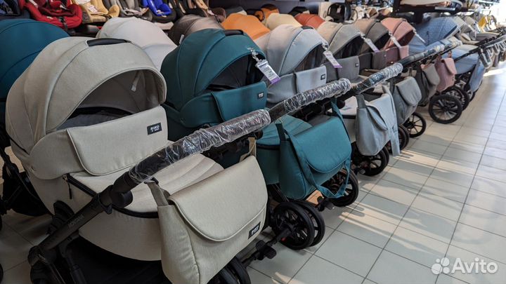 Коляски новые 2в1