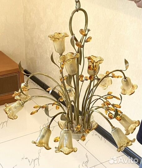 Люстра муранское стекло