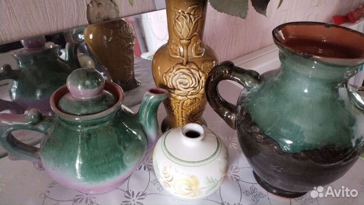 Кувшин глиняный керамика