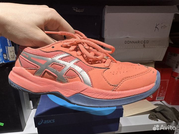 Кроссовки детские теннисные asics 32,5 20 см