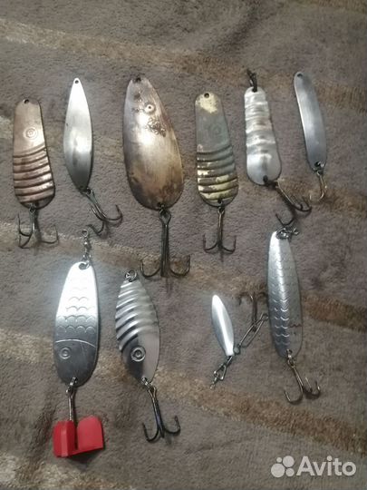 Воблер и блесны СССР