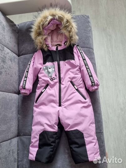 Зимний комбинезон для девочки