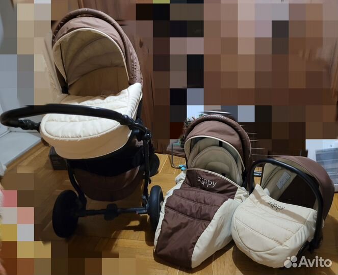 Коляска zippy 3 в 1