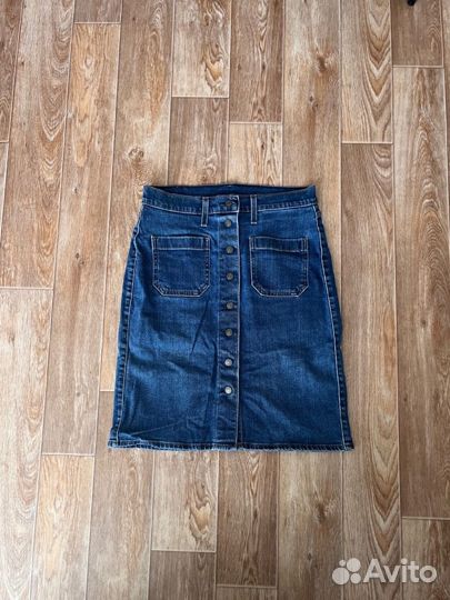 Джинсовая юбка levis 28