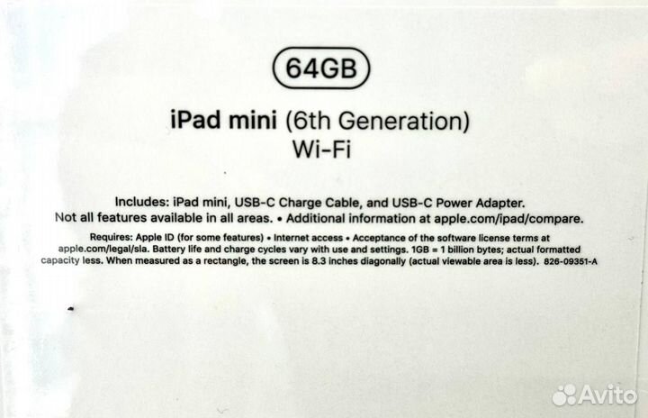 iPad mini 2021(6Gen) 64Gb Wi-Fi