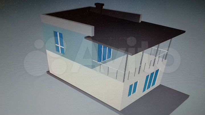 Коттедж 96 м² на участке 3 сот.