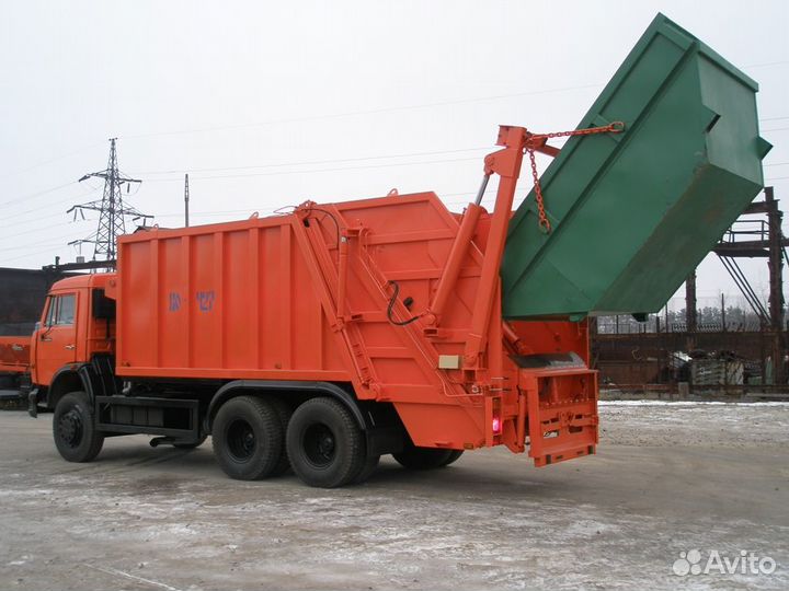 Мусоровоз ко 427-01 на шасси камаз -65115-42