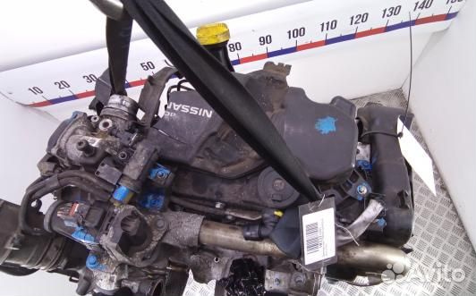 Двигатель nissan qashqai J11, Номер K9K 636, 1010201Q0G (1RT33AB01)