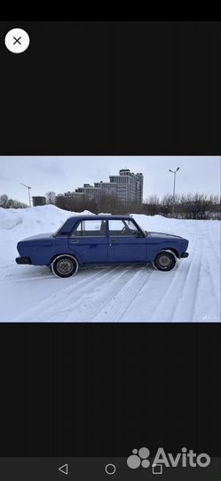 ВАЗ 2107 1.6 МТ, 2006, 66 000 км