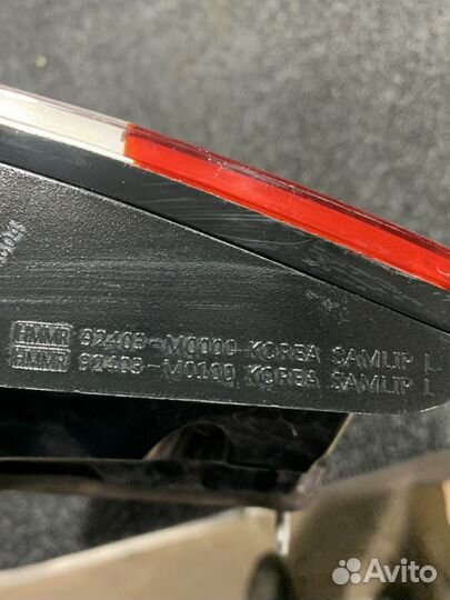 Фонарь левый внутренний Hyundai Creta 1 2015-2021