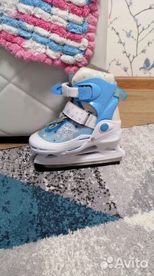 Коньки детские раздвижные 26-29