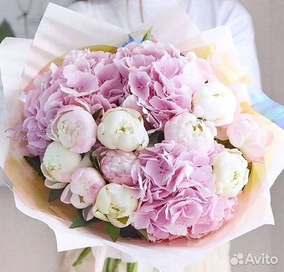 Пионы Букет пионов Доставка цветов