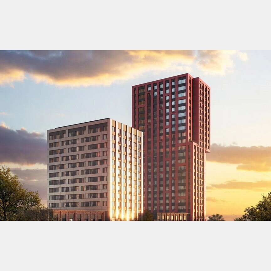 Апартаменты-студия, 21,8 м², 23/23 эт.