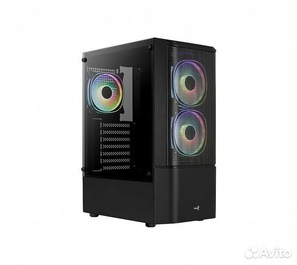 Компьютерный корпус Aerocool Quantum Mesh-G-BK-v2
