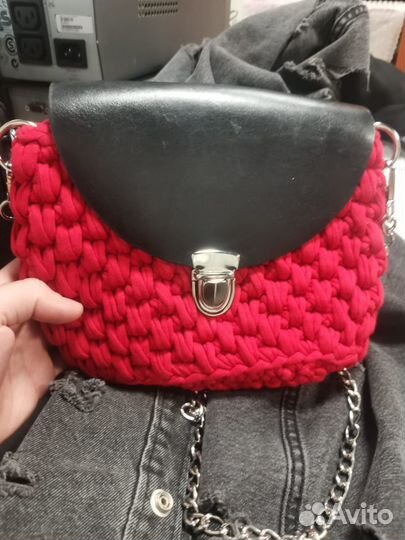 Сумка женская вязаная