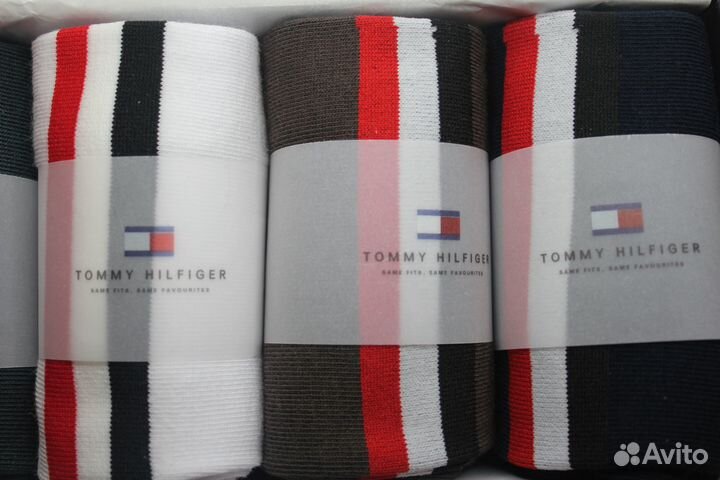 Носки мужские Tommy Hilfiger / набор-коробка 6 пар