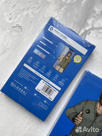 Новое Защитное стекло Blueo для iPhone 13/13Pro