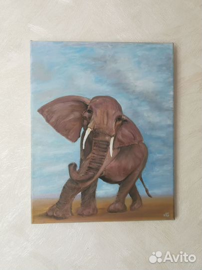 Картина смешанная техника