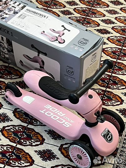 Самокат беговел детский scoot and ride