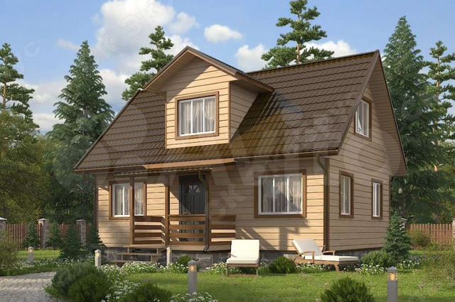 Дом 9 9 с мансардой фото Дом 110 м² на участке 10 сот. на продажу в Бронницах Купить дом в Бронницах Авит
