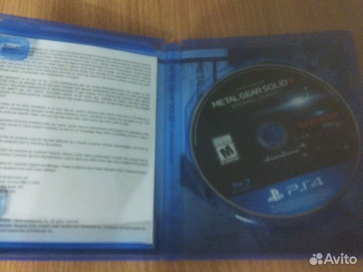 Metal gear solid 5 Ground Zeroes playstation 4