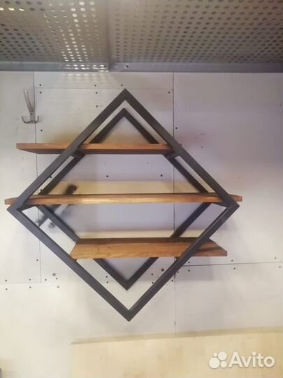 Полка в стиле лофт