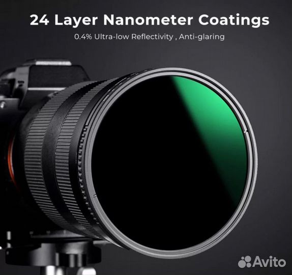 ND фильтр для камеры KF Concept 62 мм