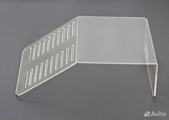 Плотик-бережок для черепашек пластиковый, 25х15,5х