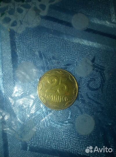 25 капеек Украина 2014г