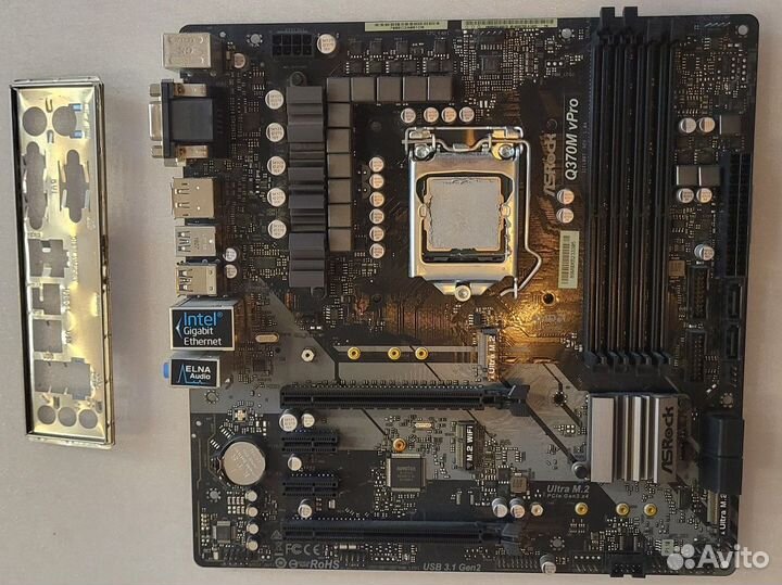 Материнская плата ASRock Q370M vPro