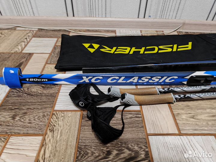 Лыжи беговые комплект. Nordway xc Classic 180 см