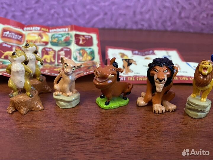 Игрушки серия киндер ландрин Король Лев