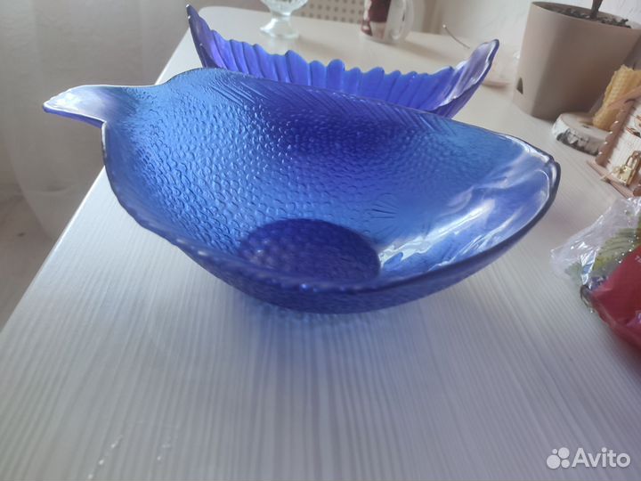 Синяя посуда