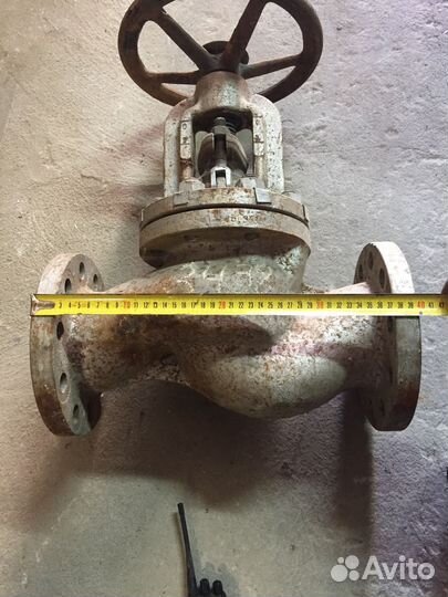 521-35.3438 Клапан запорный фланцевый проходной сальниковый