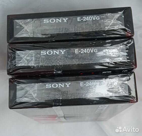 Видеокассеты новые sony E-240Vg