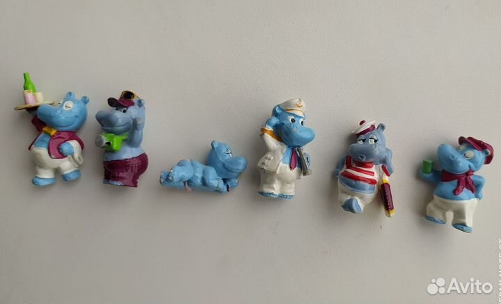 Бегемотики из Киндер сюрприза